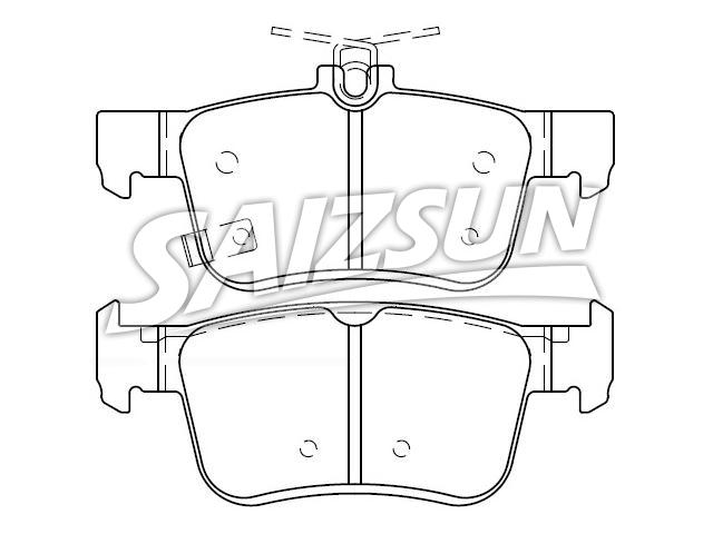 Pastillas de freno Brake Pad Set:43022-TBA-A02