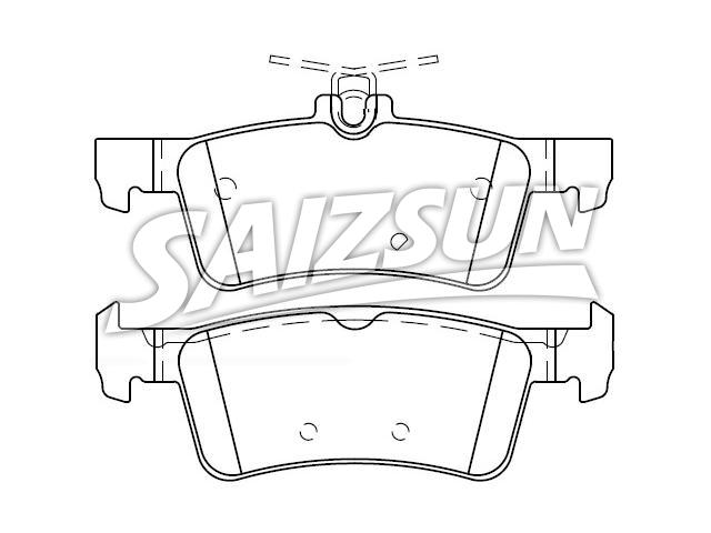 Pastillas de freno Brake Pad Set:1612910380