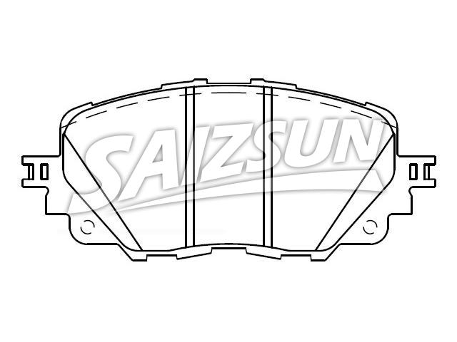 Pastillas de freno Brake Pad Set:NAYJ-33-28ZA