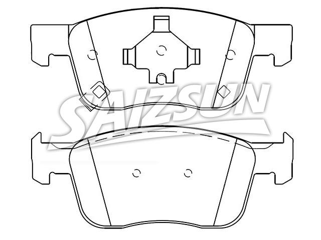 Pastillas de freno Brake Pad Set:90921493