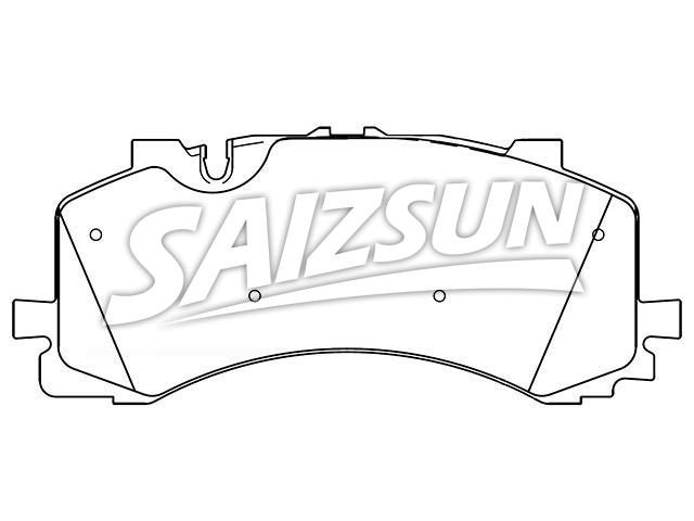 Pastillas de freno Brake Pad Set:4M0 698 151 K