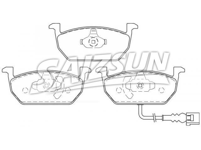 Pastillas de freno Brake Pad Set:5Q0 698 151 C