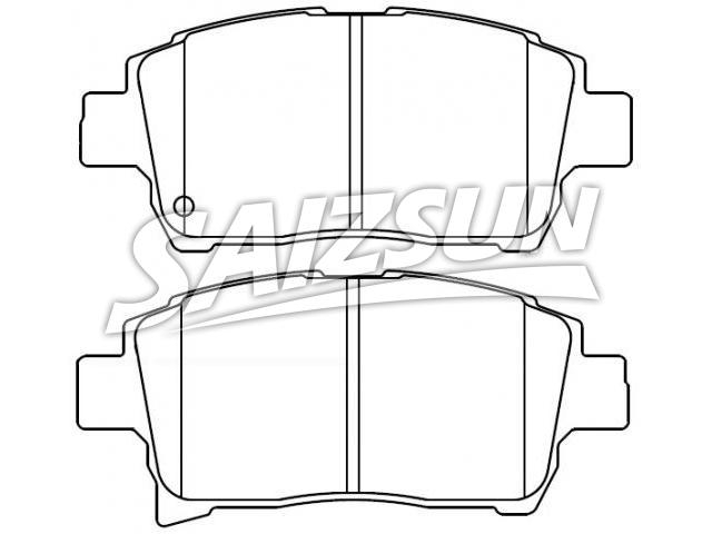 Pastillas de freno Brake Pad Set:04947-52010