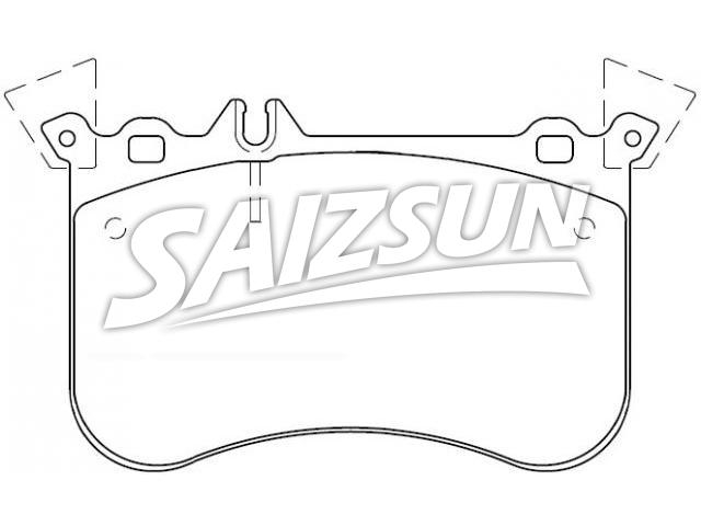 Pastillas de freno Brake Pad Set:008 420 32 20