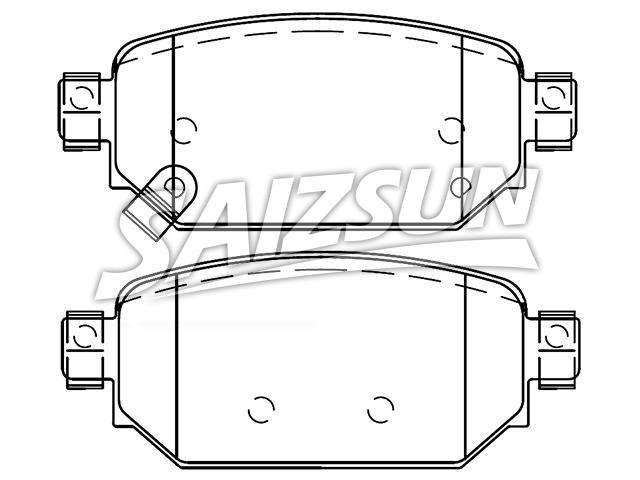 Pastillas de freno Brake Pad Set:BAY0-26-43ZA