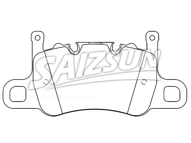 Pastillas de freno Brake Pad Set:971 698 451 E