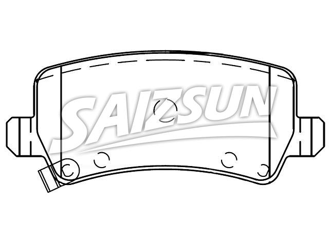 Pastillas de freno Brake Pad Set:58302-3VA50