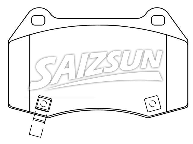 Pastillas de freno Brake Pad Set:45022-S6M- J52