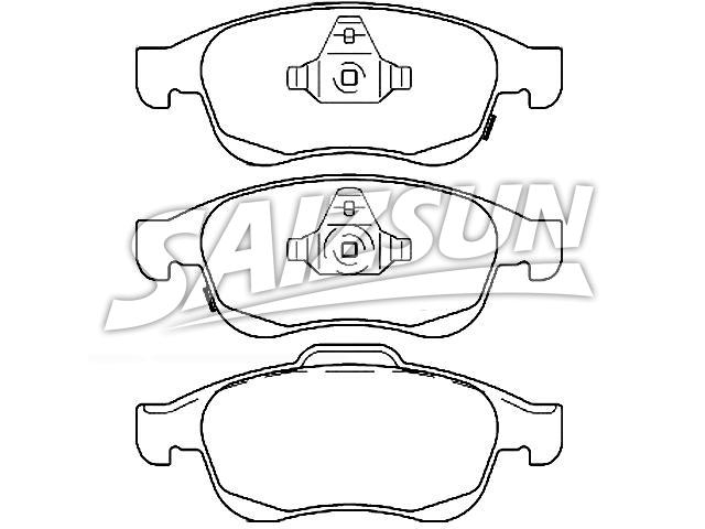 Pastillas de freno Brake Pad Set:77367369