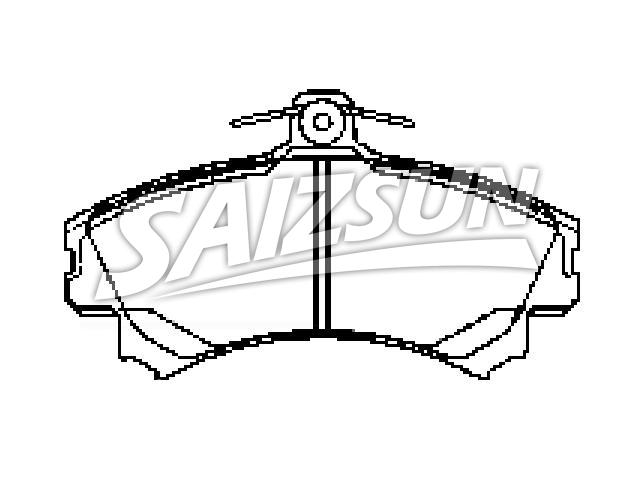 Pastillas de freno Brake Pad Set:MA123328Z