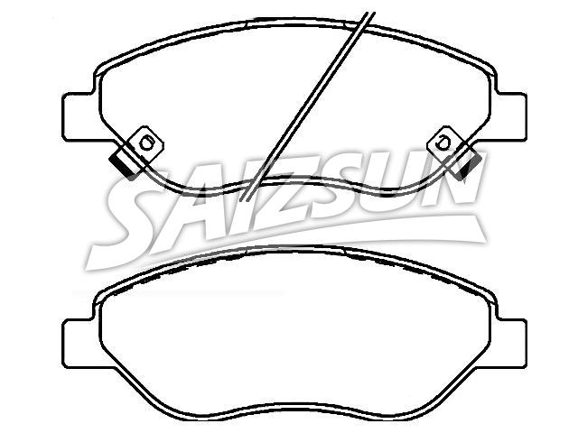 Pastillas de freno Brake Pad Set:77367923