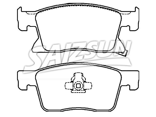 Pastillas de freno Brake Pad Set:13478301