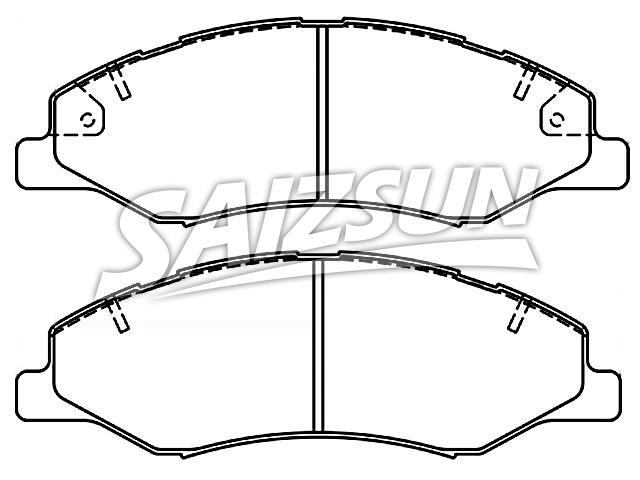 Pastillas de freno Brake Pad Set:45022-THR-A01