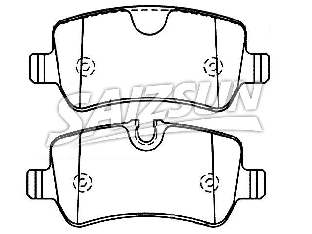 Pastillas de freno Brake Pad Set:10084008