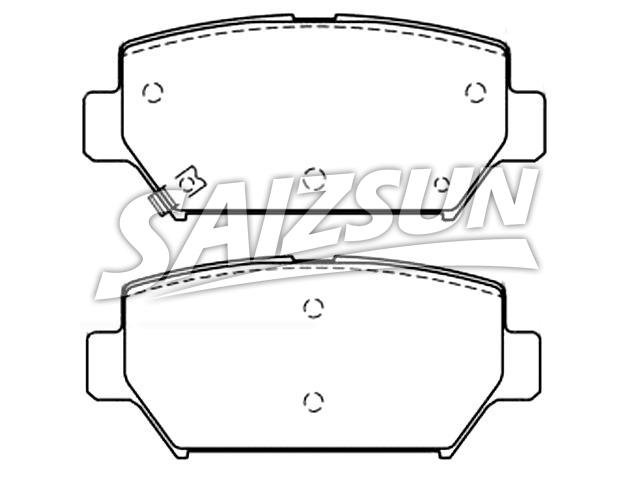 Pastillas de freno Brake Pad Set:4605C012