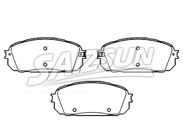 Pastillas de freno Brake Pad Set:58101-4DB00