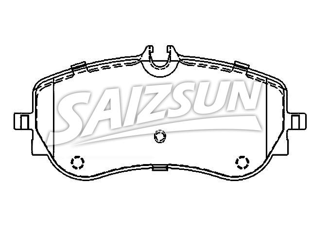 Pastillas de freno Brake Pad Set:2H6 698 451