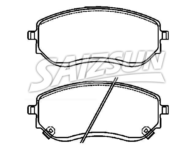 Pastillas de freno Brake Pad Set:470 420 53 00