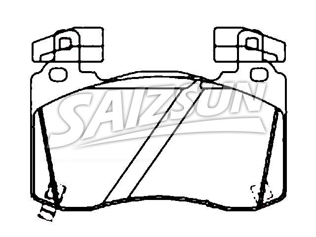 Pastillas de freno Brake Pad Set:58101-J5A51