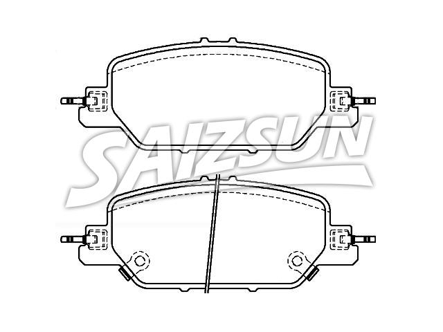 Pastillas de freno Brake Pad Set:43022-TLA-A00