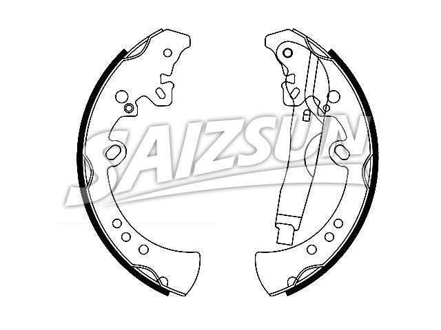 Zapata de freno Brake Shoe Set:287042300134