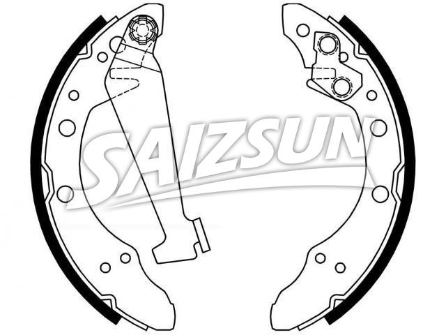 Zapata de freno Brake Shoe Set:1H0 698 525 X