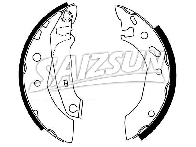 Zapata de freno Brake Shoe Set:1 005 970