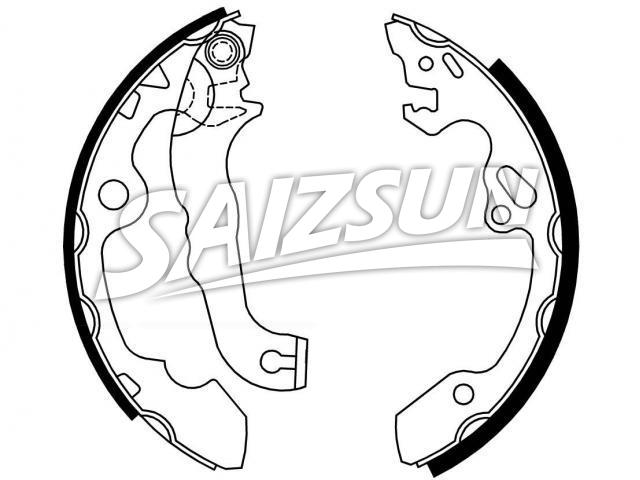 Zapata de freno Brake Shoe Set:1 075 549