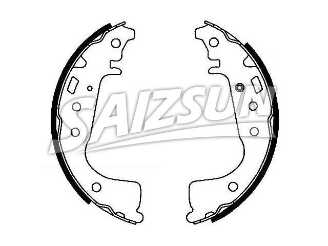 Zapata de freno Brake Shoe Set:K9973