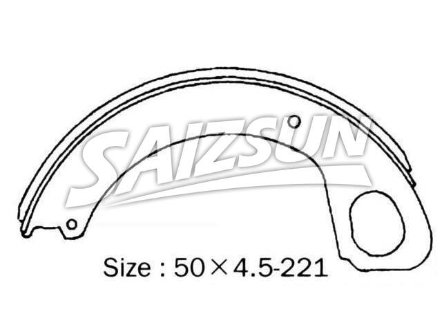 Zapata de freno Brake Shoe Set:ME625031