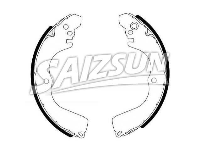 Zapata de freno Brake Shoe Set:MR289625