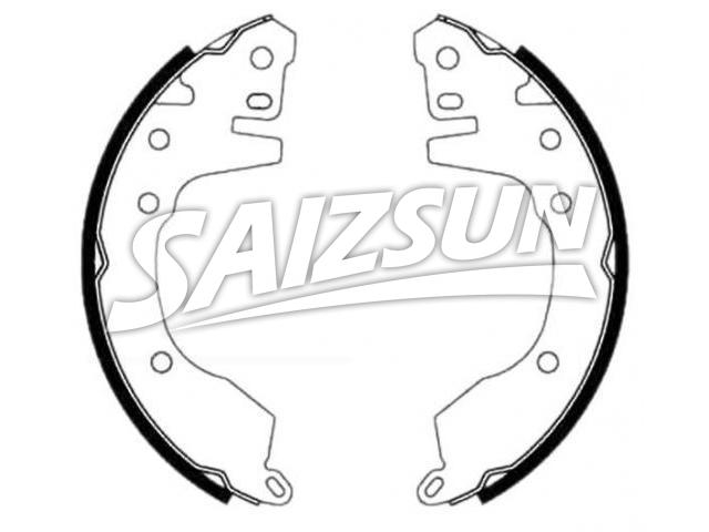 Zapata de freno Brake Shoe Set:MB500202