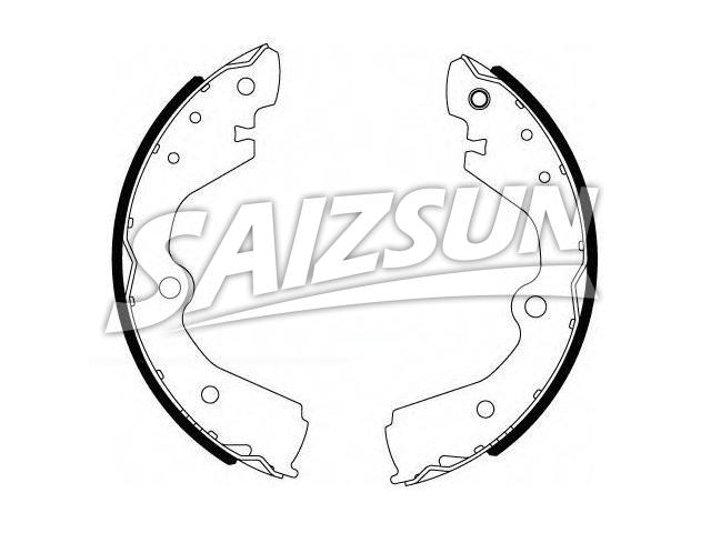 Zapata de freno Brake Shoe Set:44060-0C025