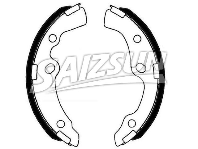 Zapata de freno Brake Shoe Set:G717-33-330