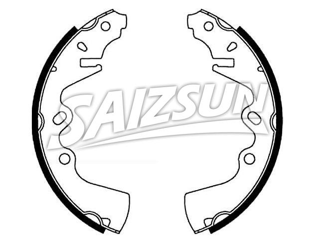 Zapata de freno Brake Shoe Set:8595-26-310