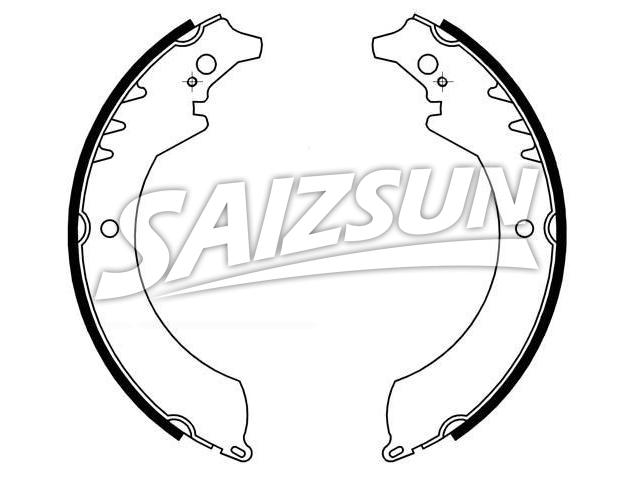 Zapata de freno Brake Shoe Set:04495-87601-000