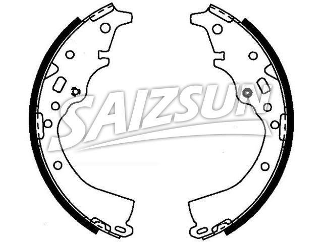 Zapata de freno Brake Shoe Set:04495-43060