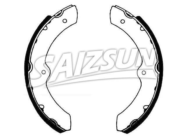 Zapata de freno Brake Shoe Set:04494-36060