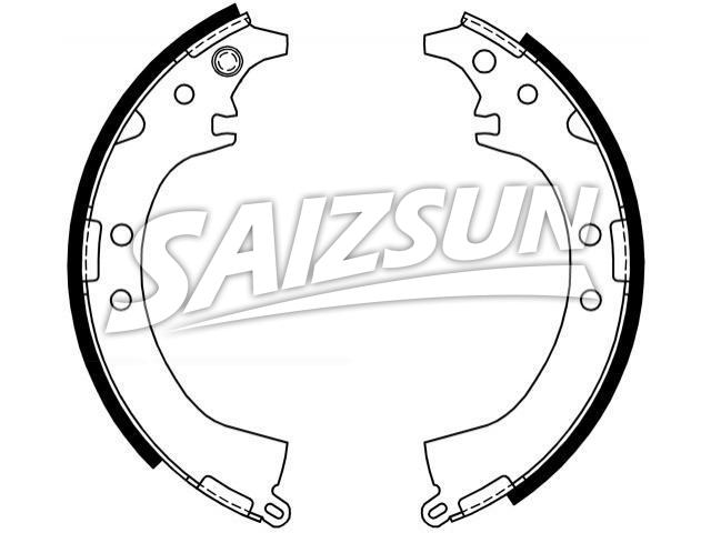Zapata de freno Brake Shoe Set:04495-42010