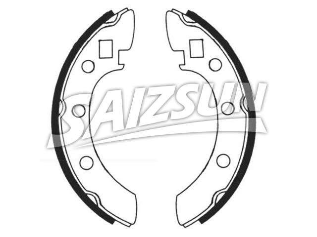 Zapata de freno Brake Shoe Set:0710-26-310