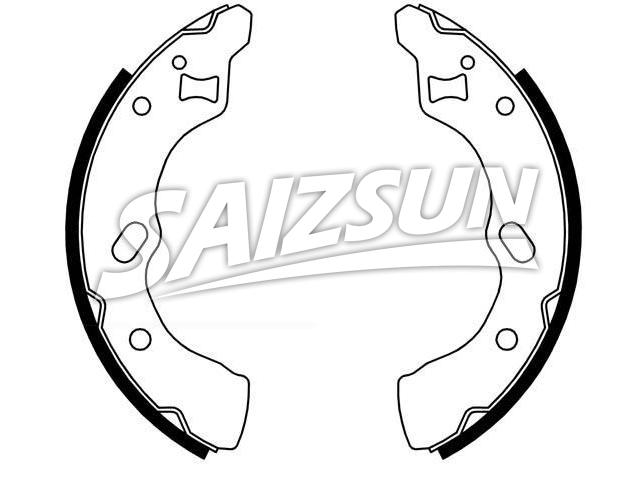 Zapata de freno Brake Shoe Set:D1Y2-26-38Z
