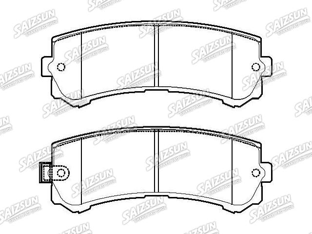 Pastillas de freno Brake Pad Set:D4060-VC290