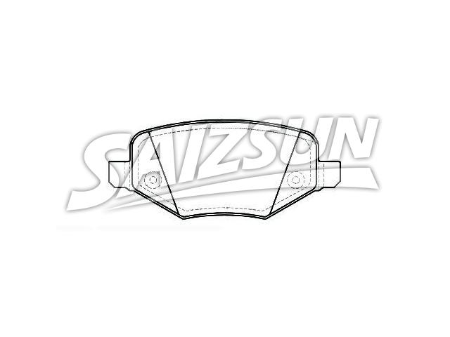 Pastillas de freno Brake Pad Set:8A8Z-2200-A