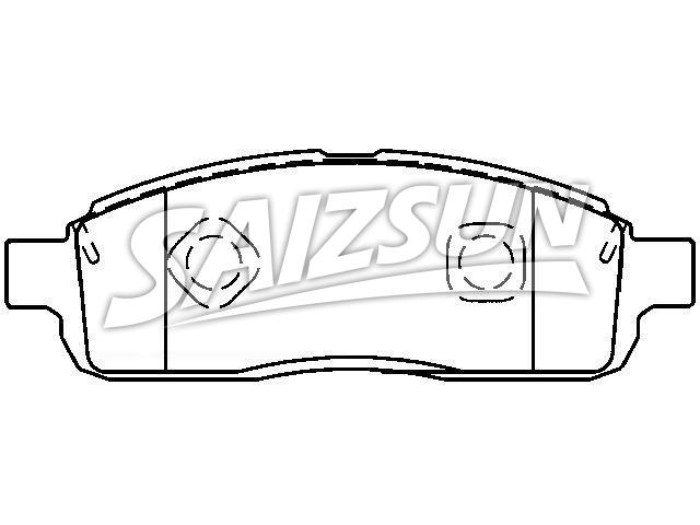 Pastillas de freno Brake Pad Set:9L3Z-2001-A