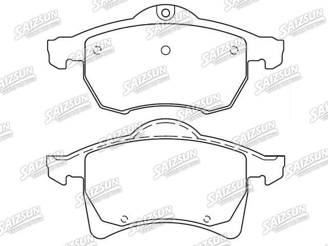 Pastillas de freno Brake Pad Set:104306