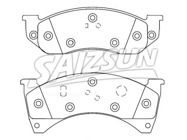 Pastillas de freno Brake Pad Set:D478-7481A