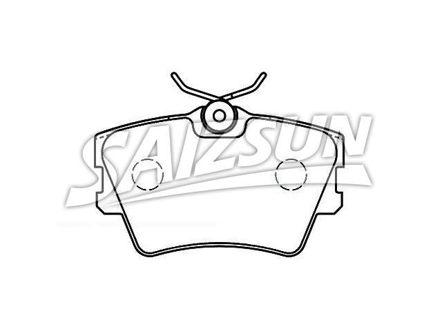 Pastillas de freno Brake Pad Set:21882 173 1 4