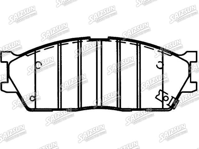 Pastillas de freno Brake Pad Set:58115-FDA00