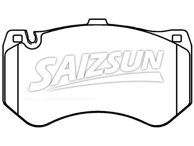 Pastillas de freno Brake Pad Set:000 420 68 00