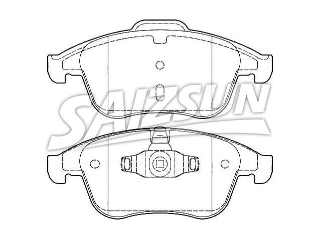 Pastillas de freno Brake Pad Set:44 06 087 46R